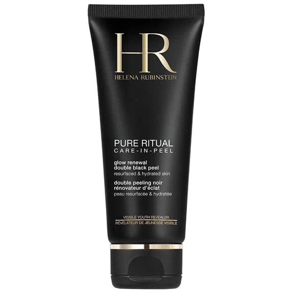 Pure Ritual Care In Peel Glow Renewal Double Black Peel Esfoliante Purificante viso, Esfoliante Illuminante viso, Esfoliante Rigenerante viso